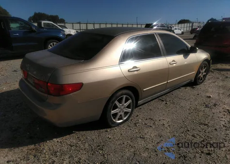 2005 Honda Accord 2.4 Lx из США, поврежденный, VIN 1HGCM56465A153977